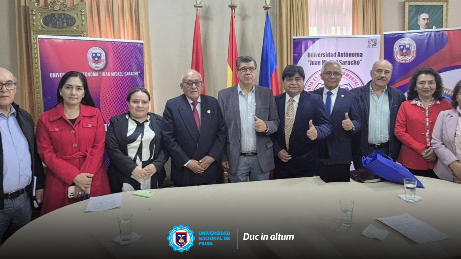 UNP firma convenio de cooperación con Universidad Juan Misael Saracho de Tarija – Bolivia
