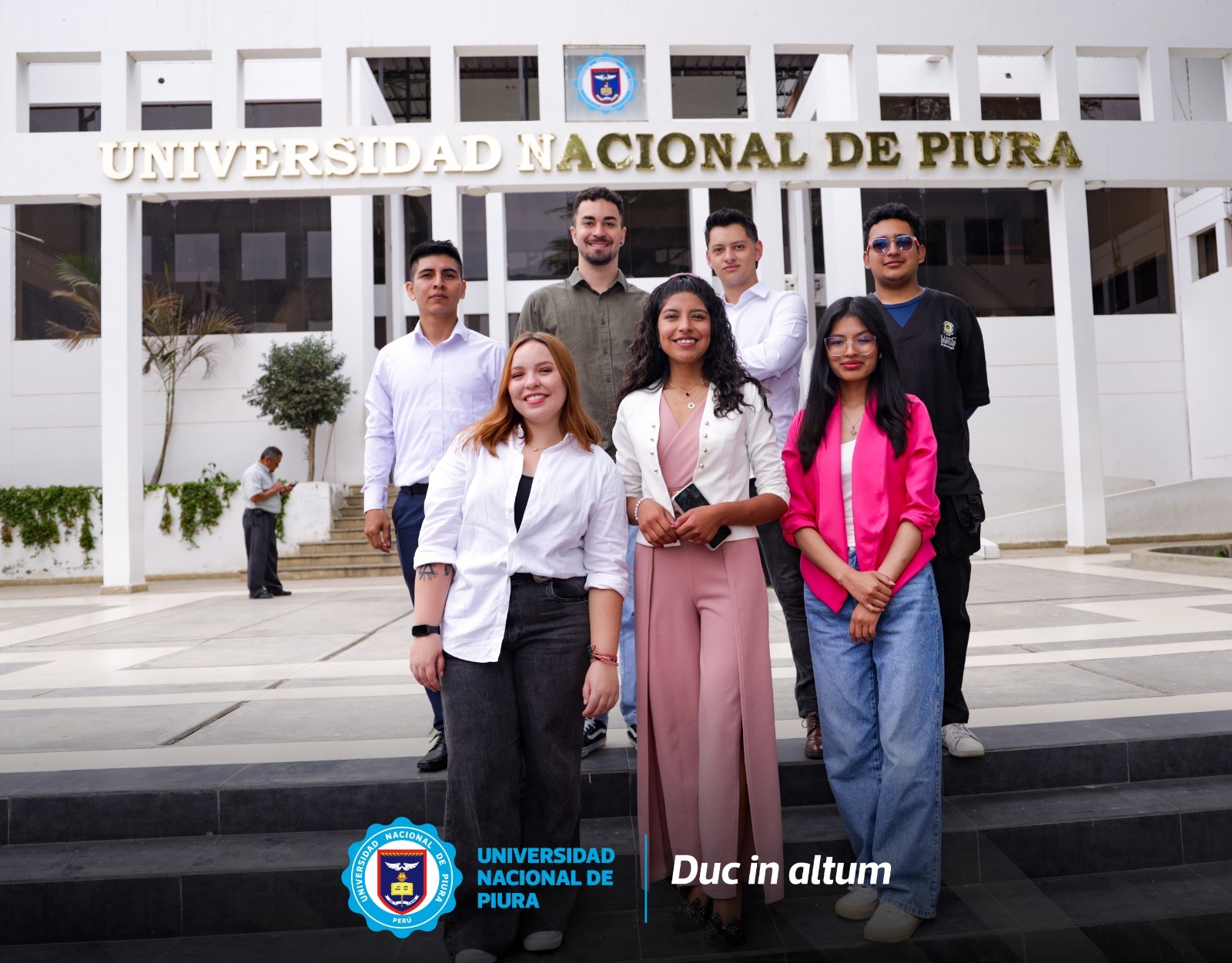Siete estudiantes de Perú, Colombia y Brasil realizan movilidad estudiantil en la UNP