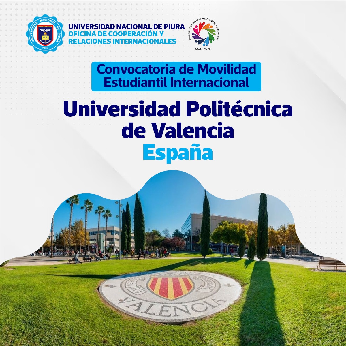 Movilidad estudiantil Universidad Politécnica de Valencia (UPV) España 2026-I